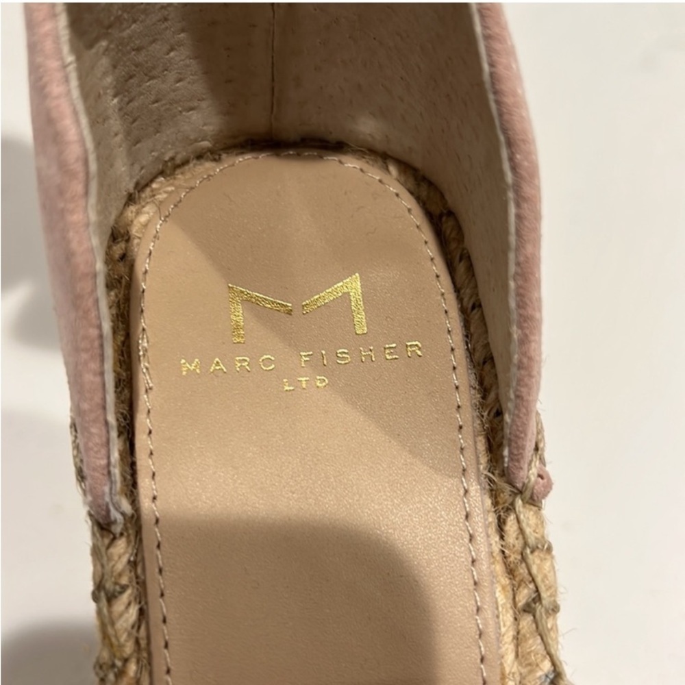 Marc Fisher Adalyn Platform Wedge blush size 10 - Picture 7 of 9